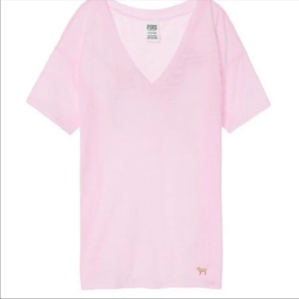 Pink v neck - Picture 2 of 2